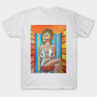 Series of paintings, woman's head T-Shirt